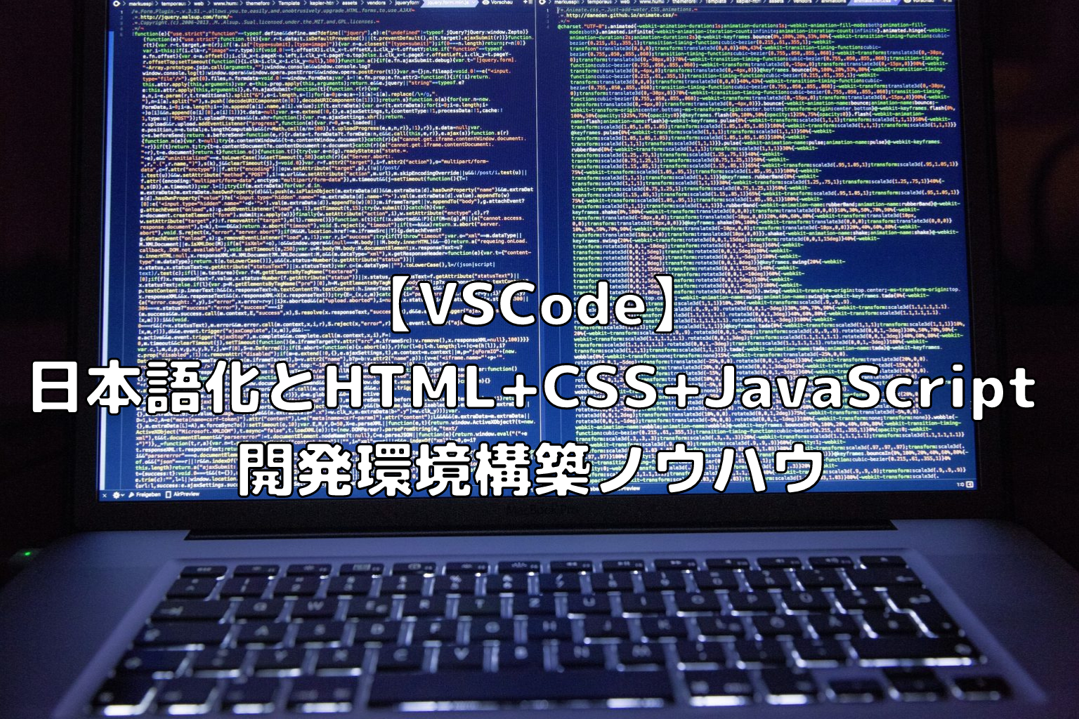 Vscode 日本語化とhtml Css Javascript開発環境構築ノウハウ ペイヴメントのエンジニア塾