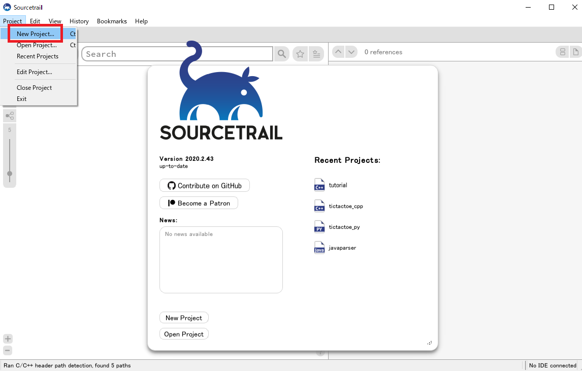 Sourcetrail ソースコードを可視化する Vscodeと連携させる ペイヴメントのエンジニア塾